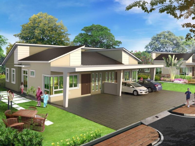 Taman Kenari Kupang-Single-Storey-Semi-D